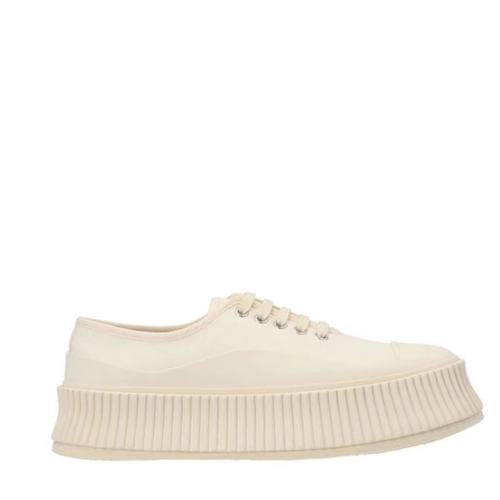 Jil Sander/吉爾·桑達  眾明星同款女士休閑運動鞋 JS36072A13066 101