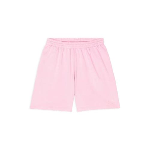  BALENCIAGA巴黎世家 22年秋冬 女士 短褲 BB PARIS ICON SWEAT SHORTS 676137TMVG60570