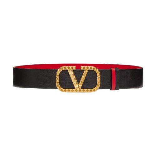  VALENTINO華倫天奴 22年秋冬 女士 腰帶 CEINTURE VLOGO SIGNATURE EN VEAU GRAINé. HAUTEUR 預定商品1-3周發貨