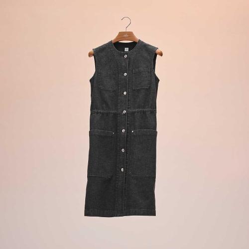  HERMES愛馬仕 22年秋冬 女士 連衣裙 Robe Inspiration Gilet H2E0550DQS736