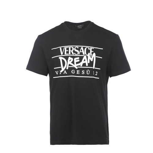VERSACE/范思哲22春夏男士短袖T恤10057831A0402