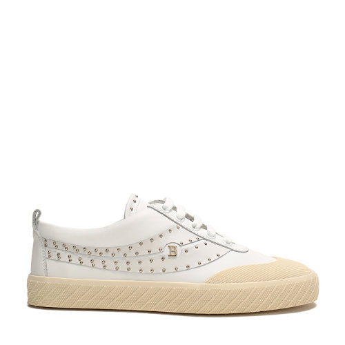BALLY/巴利 女士皮質系帶運動鞋 SHENNON STUDS