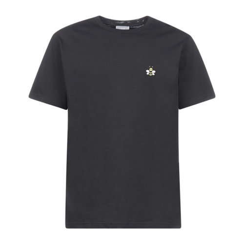 Dior/迪奧   男裝 服裝 Dior X Kaws限量聯名款 男士棉質蜜蜂刺繡圓領 男士短袖T恤