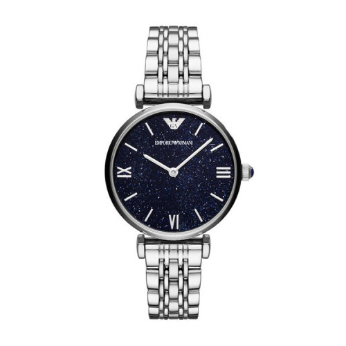 Emporio Armani/安普里奧阿瑪尼 女表網紅滿天星女士手表鑲鉆貝母女表 AR11091