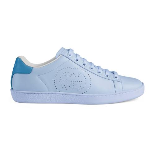 GUCCI/古馳 Ace系列女士互扣式雙G運動鞋 598527 AYO70