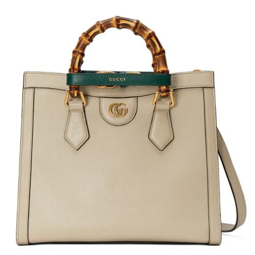  GUCCI古馳 22年秋冬 女士 Gucci Diana竹節小號托特包 660195 17QET 9690