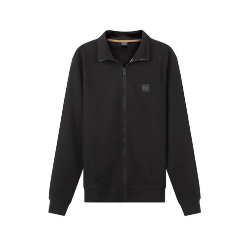 HUGO BOSS/雨果博斯 【22秋冬新款】 男士棉質寬松版拉鏈衛衣開衫運動衫外套 50468428