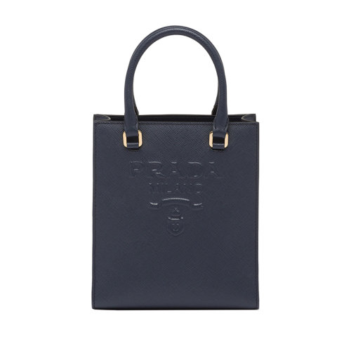 PRADA/普拉達 22新款 女士小號波羅的海藍saffiano皮革琺瑯徽標拆卸織物肩帶單肩手提斜挎包1BA333_NZV_F0216_V_N2A