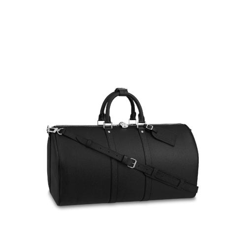  LV路易威登 22年秋冬 男士 旅行包 Keepall 50 旅行袋（配肩帶） M33400 預定商品2-6周發貨