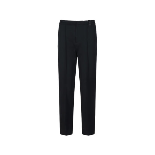 Moncler/蒙克萊【22春夏新款】女士聚酯纖維褲子直筒褲休閑褲 2A00009 595U3
