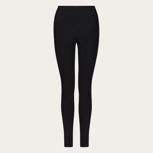  VALENTINO華倫天奴 22年秋冬 女士 休閑褲 LEGGING EN JERSEY WB0MD03M6SRN01 預定商品1-3周發貨