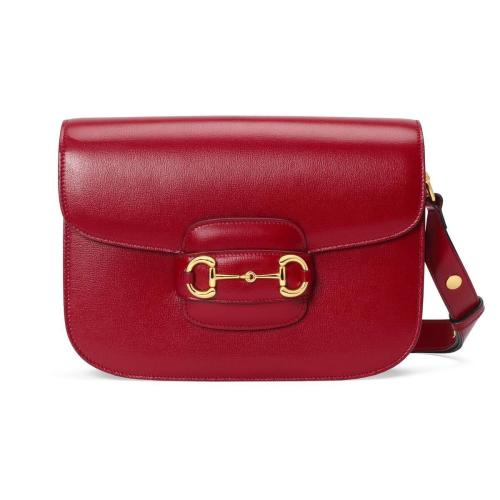  GUCCI古馳 22年秋冬 女士 Gucci 1955馬銜扣肩背包 602204 1DB0G 6638