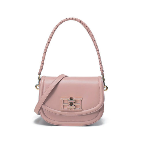 BALLY/巴利【22春夏新款】女士皮質B-Chain手提單肩斜挎包腋下包迷你款 BAILY EH