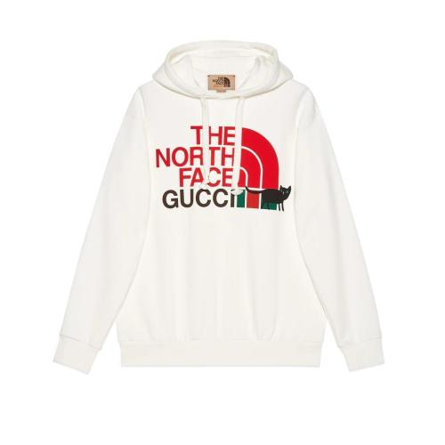  GUCCI古馳 22年秋冬 女士 The North Face x Gucci聯名系列衛衣 615061 XJDTD 9095