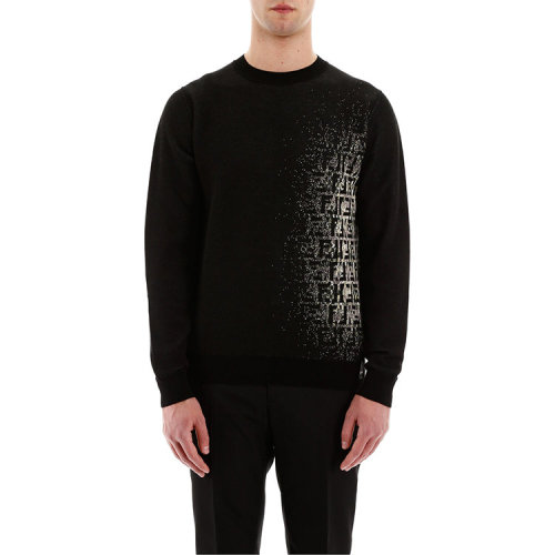FENDI/芬迪 男士faded FF圓領套頭衛衣 FZY078ABDI