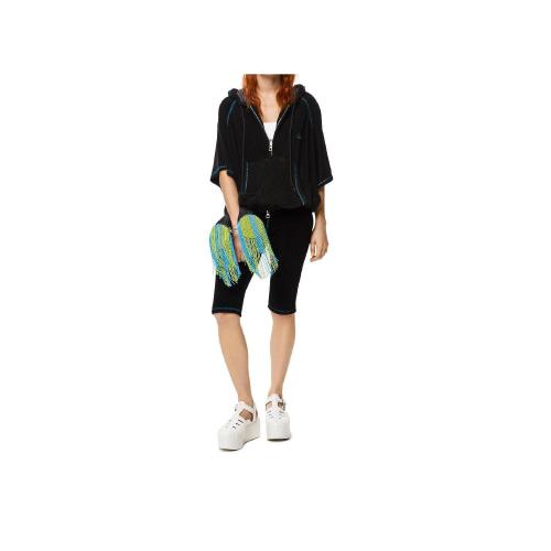  LOEWE羅意威 22年秋冬 女士 短袖T恤 Zip up hoodie in cotton S616Y25X02-1100