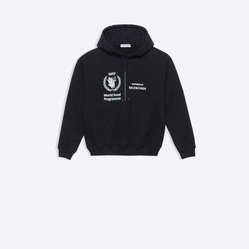  BALENCIAGA巴黎世家 22年春夏 女士 衛衣 WFP SHRUNK HOODIE 612959THV831000 預定商品1-3周發貨