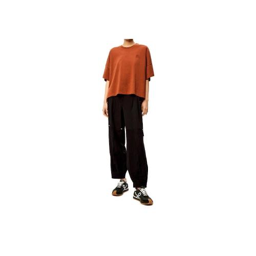  LOEWE羅意威 22年秋冬 女士 短袖T恤 Short oversize Anagram T-shirt in cotton S359333XC9-2 預定商品1-3周發貨