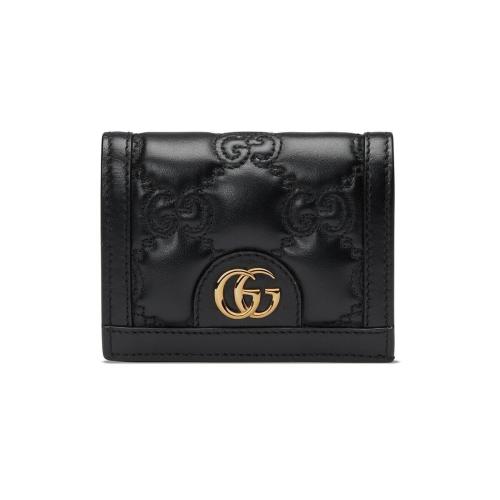  GUCCI古馳 22年秋冬 女士 GG Matelasse卡包 723786 UM8IG 1000