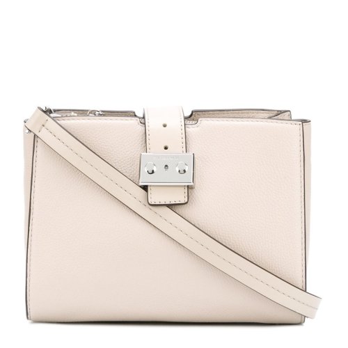 Michael Kors/邁克·科爾斯 BOND系列 女士中號牛皮粒面單肩包斜挎包