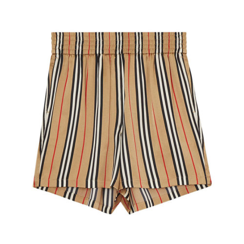 BURBERRY/博柏利  巴寶莉女褲 時尚 女士拼色格紋短褲 80142861 HKY012467