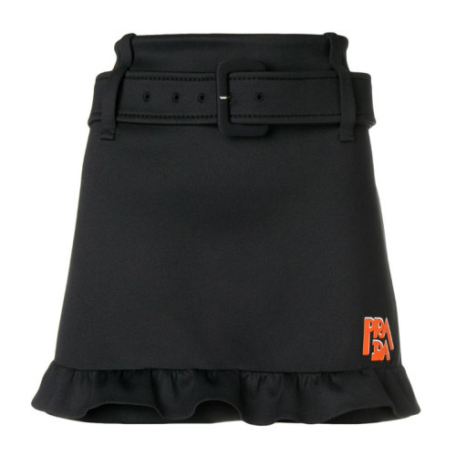 PRADA/普拉達  女裙 女士 黑色時尚半身裙 P171OH-1S21-F0806