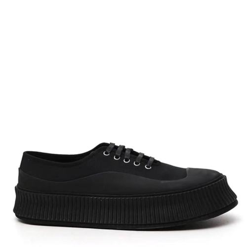 Jil Sander/吉爾·桑達  眾明星同款百搭女士休閑運動鞋 JS36072A13063 001
