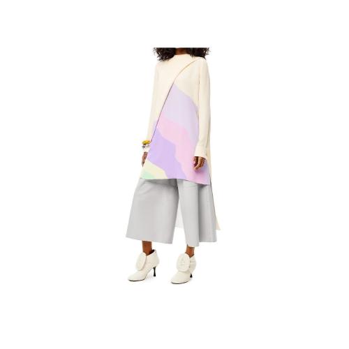  LOEWE羅意威 22年秋冬 女士 休閑褲 Cropped elasticated trousers in nappa S540Y20L12-1130 預定商品1-3周發貨