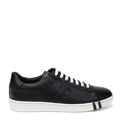 BALLY/巴利 男士牛皮系帶休閑運動鞋板鞋情侶款 ASHER
