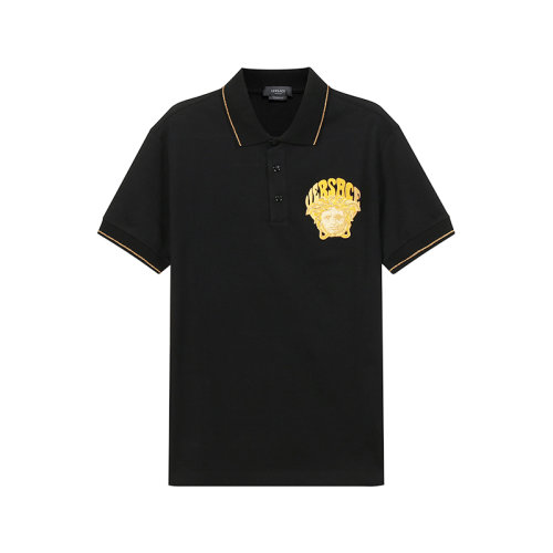 VERSACE/范思哲【22春夏新款】男士棉質短袖POLO衫 1004085 1A02980