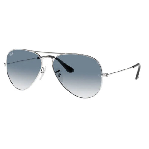 Ray-Ban/雷朋 飛行員 蛤蟆鏡 男女 情侶款 太陽鏡 反光鏡面 漸變色 鏡片 墨鏡 眼鏡 RB3025  58~62mm RayBan 雷朋