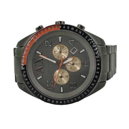 ARMANI EXCHANGE/ARMANI EXCHANGE 男士石英運動計時腕表 （單表劃痕）