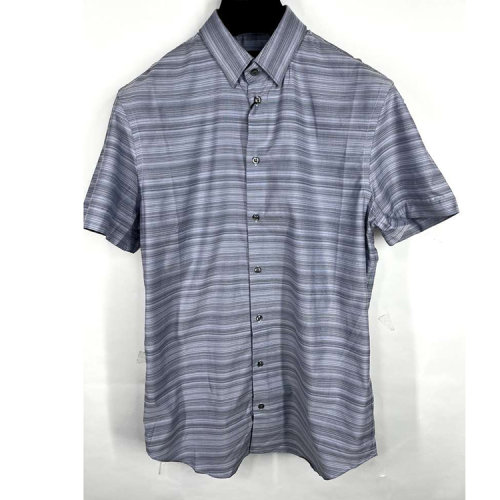 Emporio Armani/安普里奧阿瑪尼 男士藍色條紋襯衫 R1CAMT R159C 019