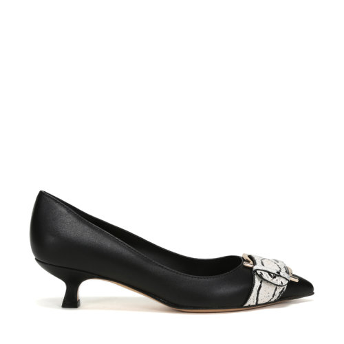 Salvatore Ferragamo/菲拉格慕 女士BIONE P系列牛皮革高跟鞋 0704643