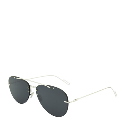【買贈(zèng) 偏光太陽鏡】DIOR/迪奧 經(jīng)典 飛行員 蛤蟆鏡 男女款 3色 太陽鏡 輕薄 無框 墨鏡 眼鏡 DIORCHROMA1F 62mm 大尺寸 適合大臉型佩戴 DIOR 迪奧