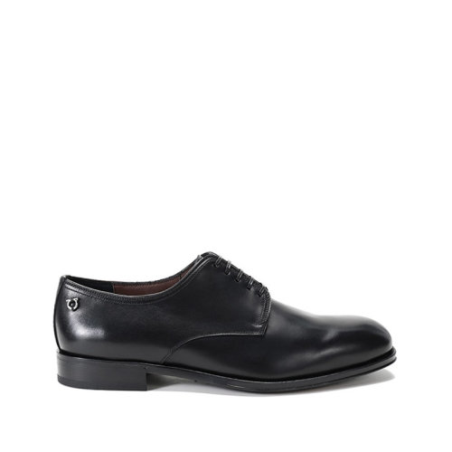 Salvatore Ferragamo/菲拉格慕  男士PERSHORE系列牛皮GANCINI德比鞋系帶皮鞋 0741503