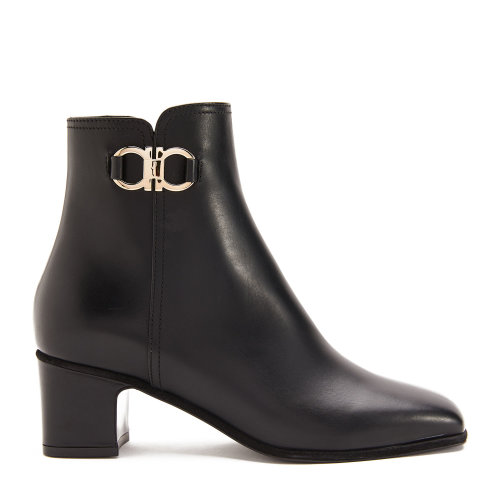 Salvatore Ferragamo/菲拉格慕 GANCINI雙扣短靴 女士短靴