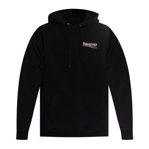 BALENCIAGA 巴黎世家 男士 服裝  連帽抽繩字母LOGO衛(wèi)衣帽衫 男衛(wèi)衣
