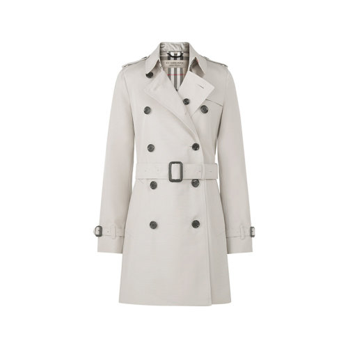 BURBERRY/博柏利女款中長(zhǎng)款風(fēng)衣上衣外套 80209691