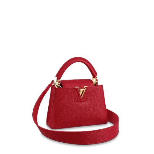  LV路易威登 22年秋冬 女士 手提包 CAPUCINES 迷你手袋 M56845 預定商品2-6周發貨