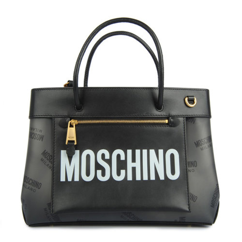 MOSCHINO/莫斯奇諾 女士純色聚氨酯經典字母徽標印花小號單肩包斜挎包手提包購物包女包 A7516-8214 多色可選