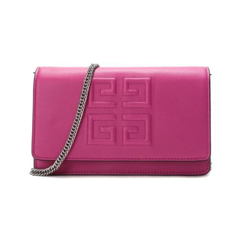  Givenchy/紀(jì)梵希 女士仙客來色皮革單肩包 BB602KB05E 678 PLSX