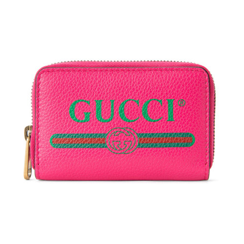 GUCCI/古馳 女包 品牌字母LOGO 女士長款牛皮錢包 4963190GCAT8163