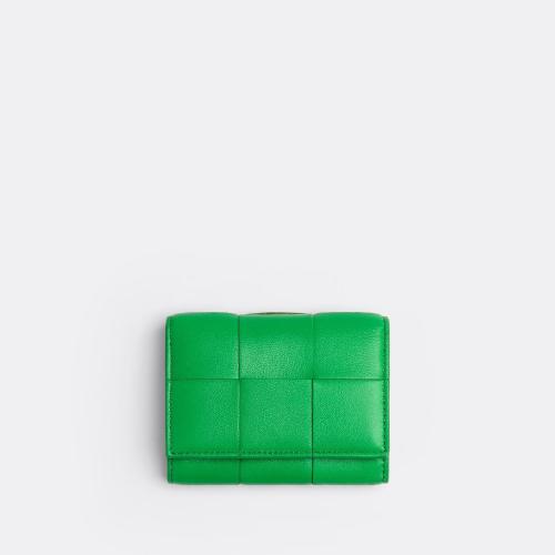  BV葆蝶家 22年秋冬 女士 錢包 etui pour cartes a deux volets 701459VCQC43722