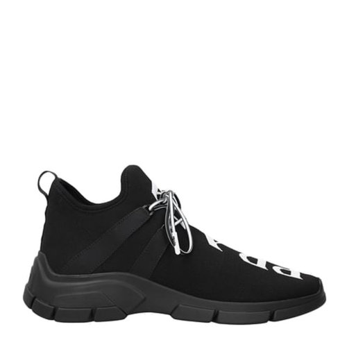 PRADA/普拉達(dá) 男士 男鞋 黑色低幫時(shí)尚休閑運(yùn)動(dòng)鞋 4E3492-3V98-F0IAU