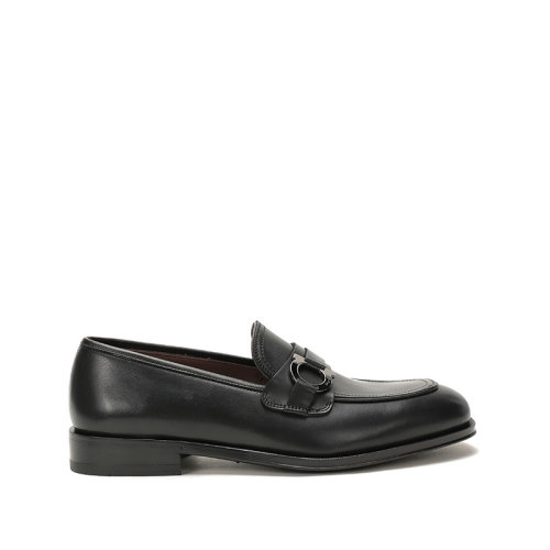 Salvatore Ferragamo/菲拉格慕  男士PERTH系列牛皮樂福鞋商務皮鞋 0741507