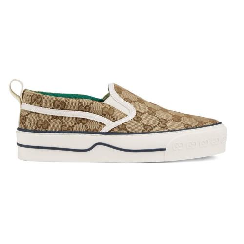  GUCCI古馳 22年秋冬 女士 Gucci Tennis 1977系列女士運動便鞋 624733 2HK40 9762