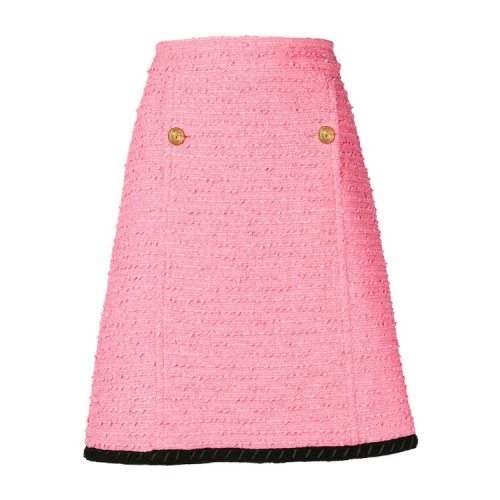 GUCCI/古馳  高腰 小香風 女性 包臀 粉色 女士半身裙 565230ZAA0O_5474