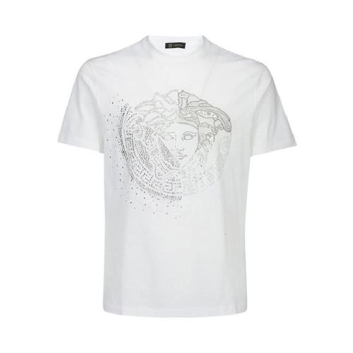  VERSACE/范思哲 男士白色棉質短袖T恤 A75049-A201952-A92X PLFSX