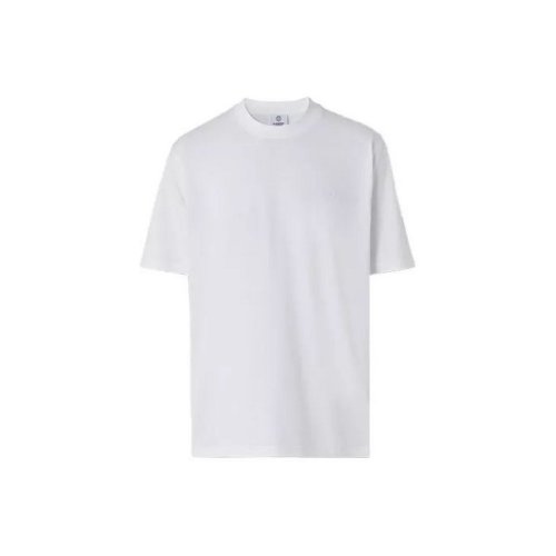 BURBERRY/博柏利 男士白色棉質(zhì)短袖T恤 80416991